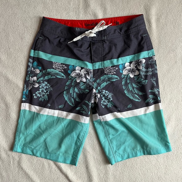 Goodfellow & Co floral board shorts sz 30 - Picture 1 of 3